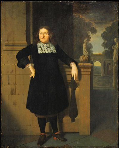 صورة يوهان هولشوت (1623–1687) بواسطة بيتر كورنيليشز فان سلينجلاندت